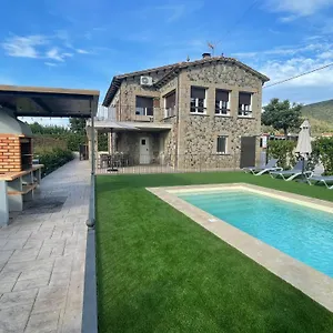 Ca La Joia Casa Con Piscina Privada En La Vall D'en Bas Villa